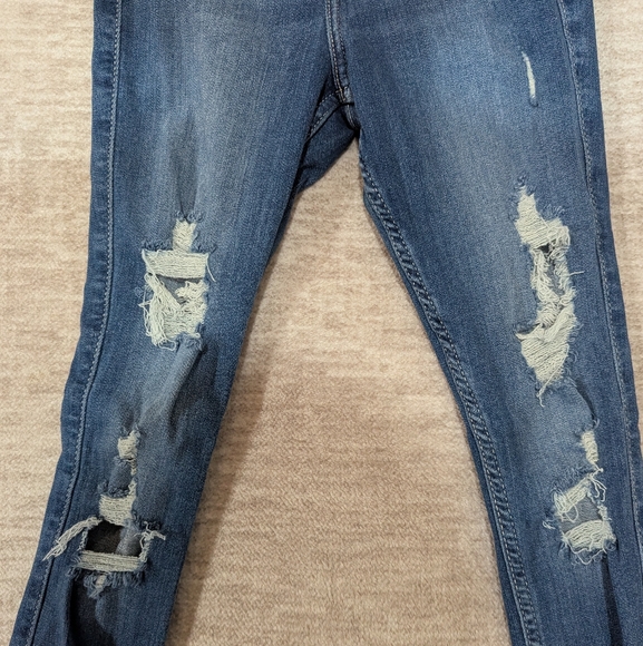 3/$12 Distressed Skinny Jean Legging - Picture 5 of 12